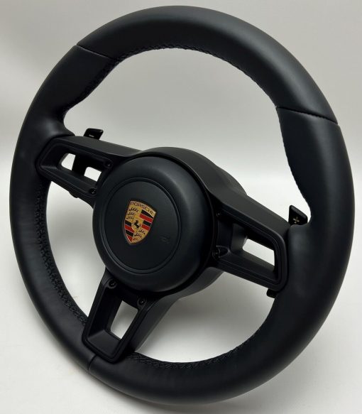 Porsche PDK + GT unique all black Lenkrad steering wheel 95B 958 991 997 982 718 – Bild 4