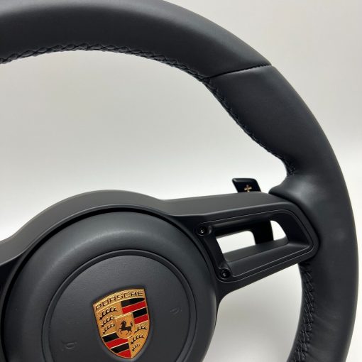 Porsche PDK + GT unique all black Lenkrad steering wheel 95B 958 991 997 982 718 – Bild 6