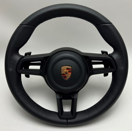 Porsche PDK + GT unique all black Lenkrad steering wheel 95B 958 991 997 982 718