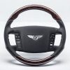 Mansory Performance Lenkrad Wurzel Holz Bentley dark walnut burr steering wheel