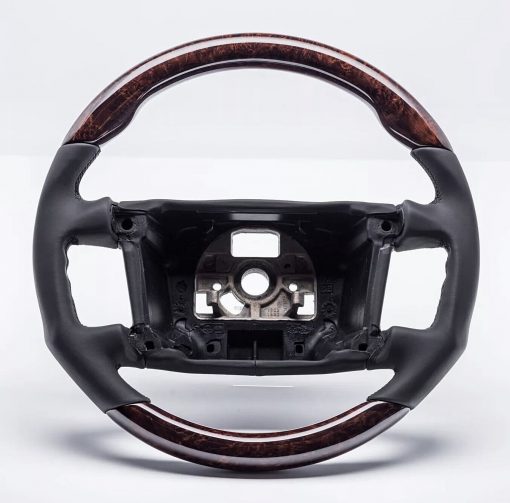 Mansory Performance Lenkrad Wurzel Holz Bentley dark walnut burr steering wheel – Bild 4