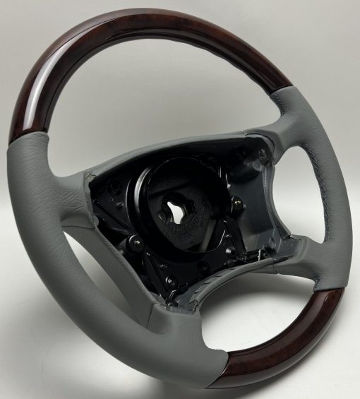 Mercedes Benz Classic W220 Orion Wurzel Holz Lenkrad walnut wood steering wheel – Bild 5