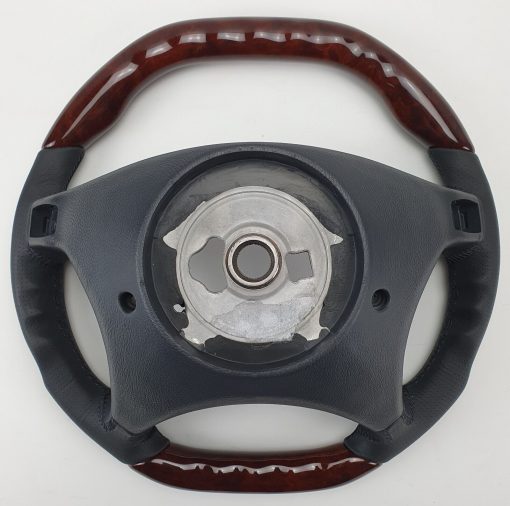 AMG W220 S55 S63 65 W215 CL55 63 65 OEM Holz Lenkrad wood shifter steering wheel – Bild 14