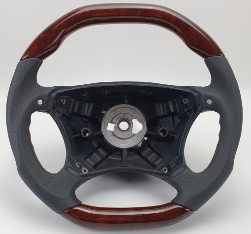 AMG W220 S55 S63 65 W215 CL55 63 65 OEM Holz Lenkrad wood shifter steering wheel – Bild 16