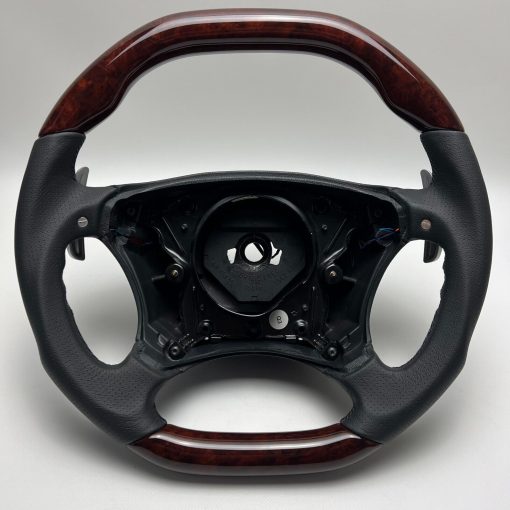 AMG W220 S55 S63 65 W215 CL55 63 65 OEM Holz Lenkrad wood shifter steering wheel – Bild 8