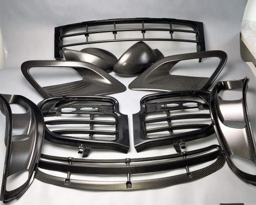 Porsche Motorsport 997 GT2 RS Carbon Halterahmen R Gitter right retaining frame – Bild 7